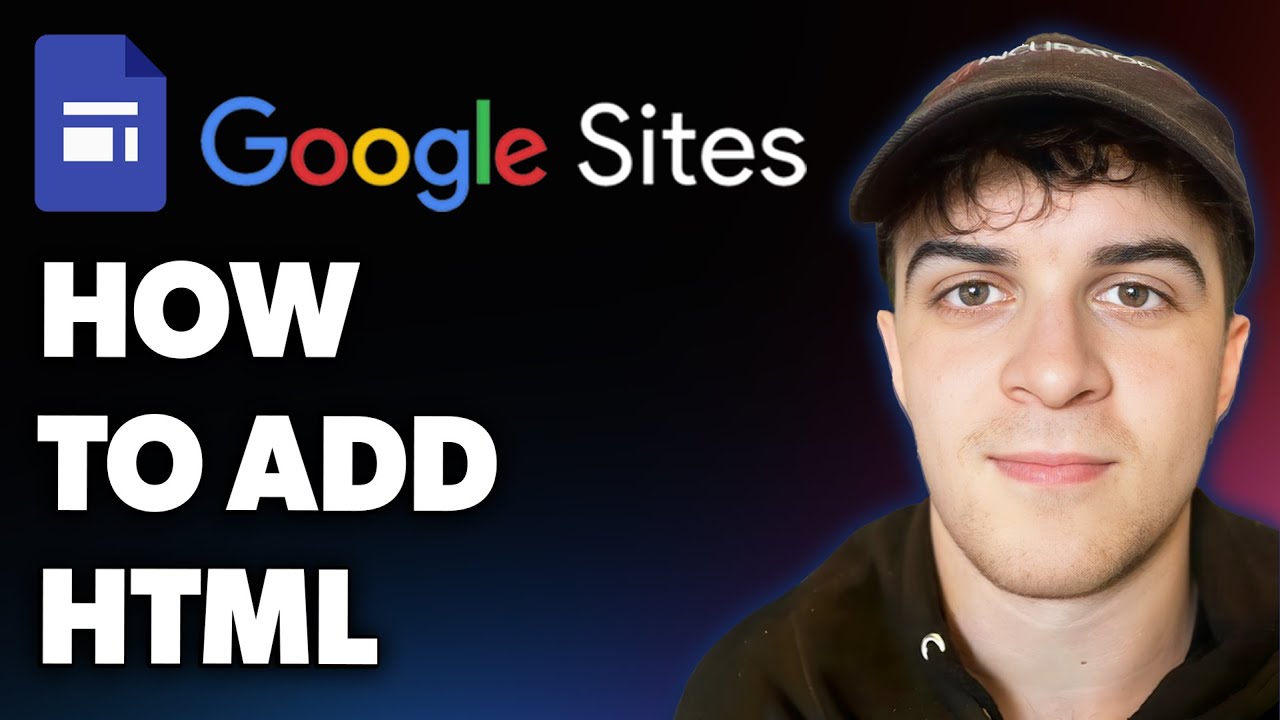 How to Add Html to Google Sites (Full 2025 Guide) - YouTube