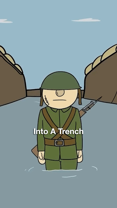 Why It Sucked to Be a WW1 Trench Soldier (Credit: @Jinxanimated)