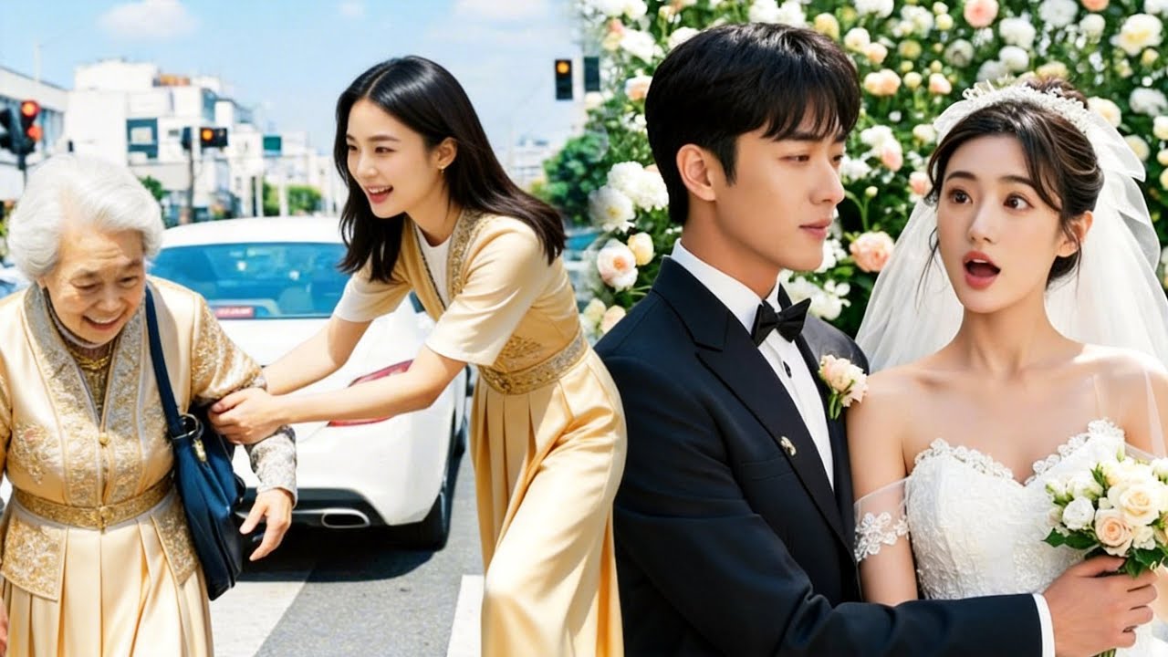 💕Nazik genç kız uçakta yaşlı kadını kurtarıyor—soğuk CEO tanık olup ona körkütük aşık oluyor! #cdram