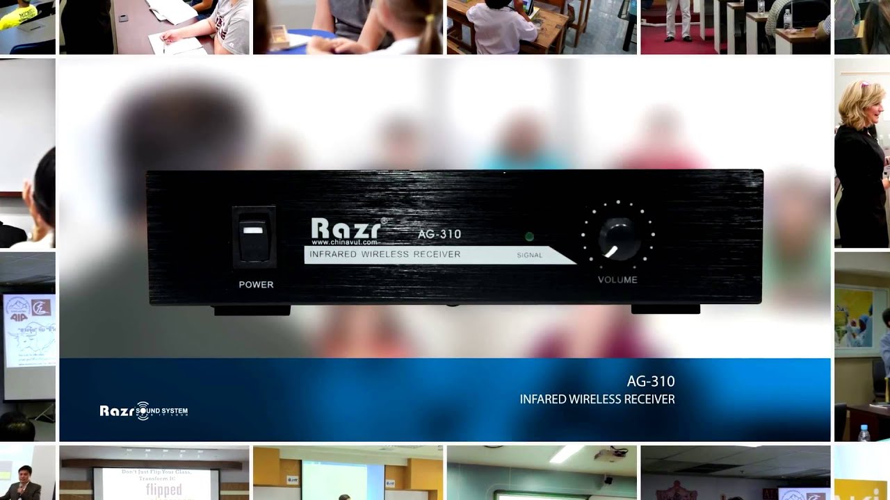 IR Wireless Classroom Microphone AG310 YouTube
