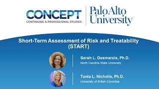 START | Self-paced program with Drs. Tonia Nicholls and Sarah Desmarais