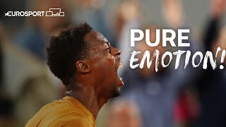 Absolutely Extraordinary The Moment Monfils Won Five-Set Epic At Roland-Garros Eurosport