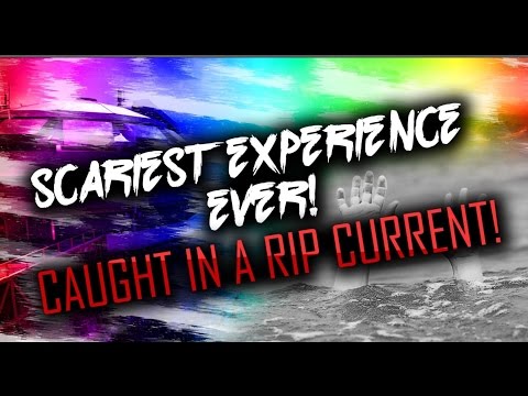 "SCARIEST EXPERIENCE EVER! CAUGHT IN A RIP CURRENT!" - COD AW Live