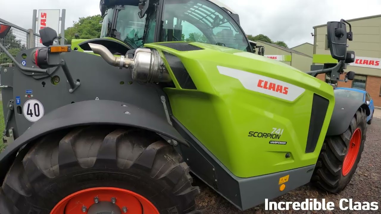 2023 Claas Scorpion 741 Varipower 3.6 Litre 4-Cyl Tele Handler (136 HP)
