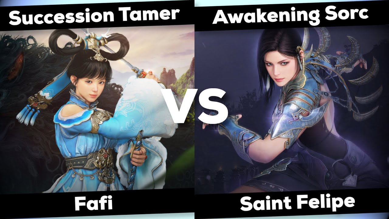 Succession Tamer vs Awakening Sorceress Fafi vs Saint Felipe Black