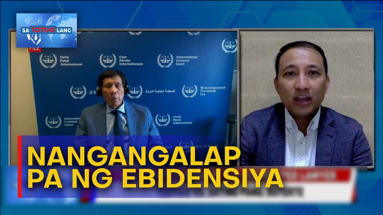 Andres: Hindi kakulangan ng testigo ang pangangalap pa ng ICC sa kaso ni Duterte | Sa Totoo Lang