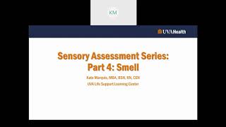 Sensory Assessment Series Part 4: Smell