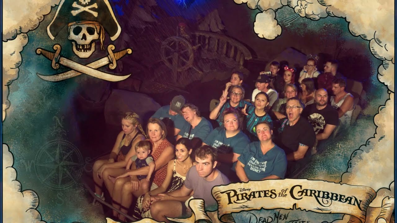Pirates Of The Caribbean POV On Ride - Magic Kingdom, Walt Disney World Resort, Florida