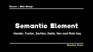 What is Semantic Elements in HTML for beginners in hindi | Learn Semantic Elements | Technical Mind
