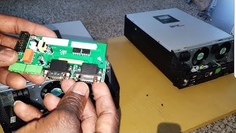 MPP SOLAR BATTERYLESS INVERTER/CHARGER PIP5048MG PARALLEL BOARD INSTALLATION