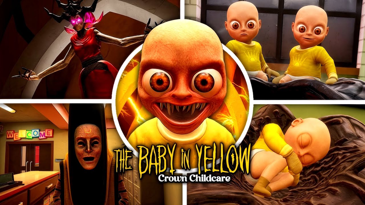 The Baby in Yellow: Crown Childcare - Full GAME Walkthrough & Ending (Showcase)
