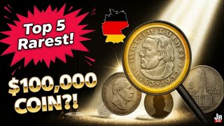 Top 5 Most Valuable & Rare German Coins Worth Over $100,000! (2025 Collector’s Guide)
