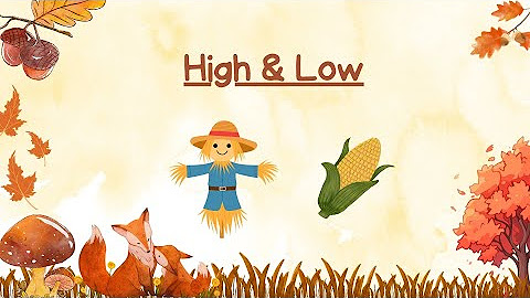 High and Low YouTube