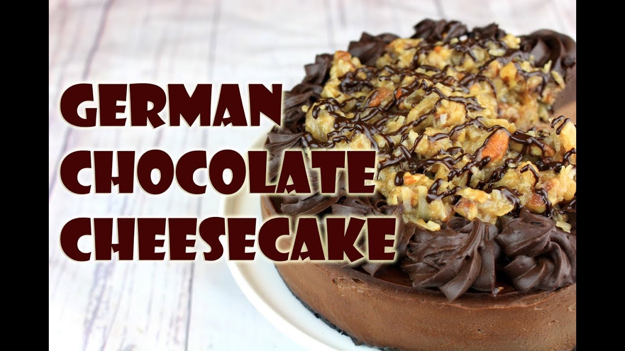 Vegan German Chocolate Cheesecake Gretchen's Bakery YouTube