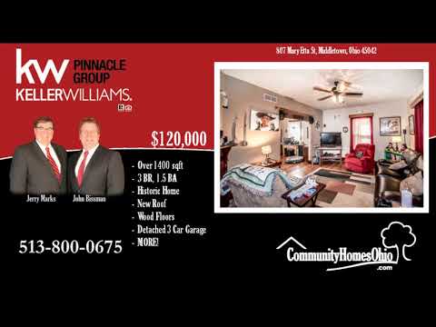 807 Mary Etta St, Middletown, OH home video tour