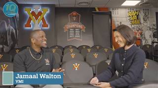 How has Jamaal Walton used deep relationships and experience to transform VMI Athletics?