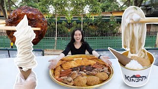 Kinzen Japanese Food Ice cream Udon & Katsu Platter