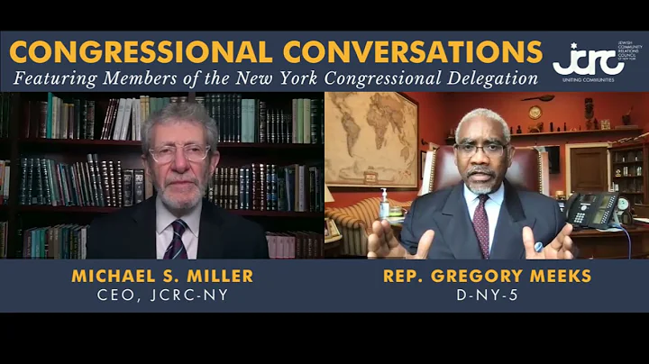 JCRC-NY Congressional Conversations w Greg Meeks