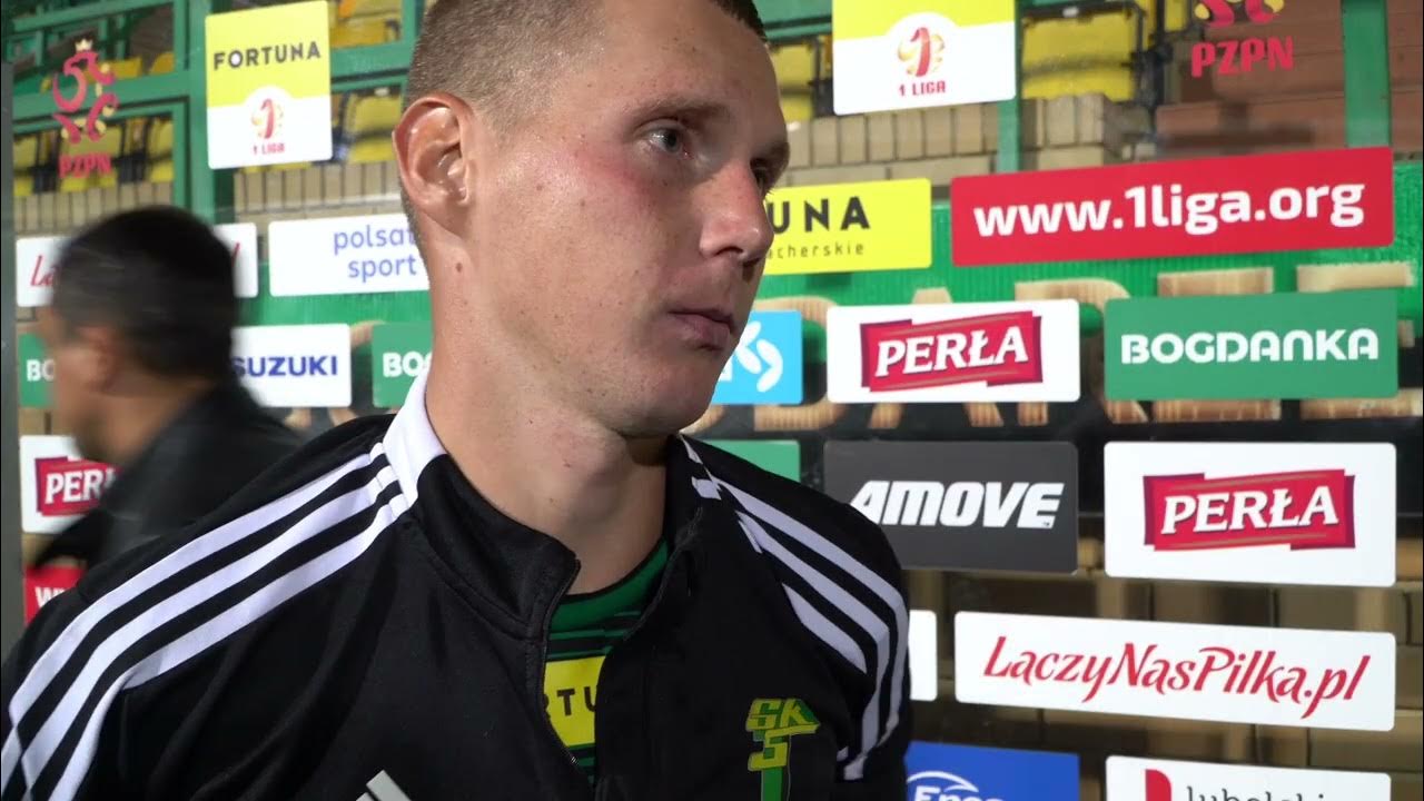 P. Żyra po meczu z Zagłębiem Sosnowiec YouTube