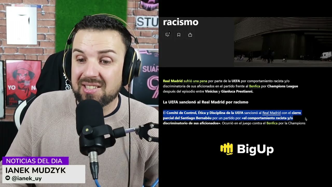 🚨 La UEFA sanciona al Real Madrid por R@🚨ismo