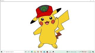 Create Pikachu Using Python | Pikachu | Python