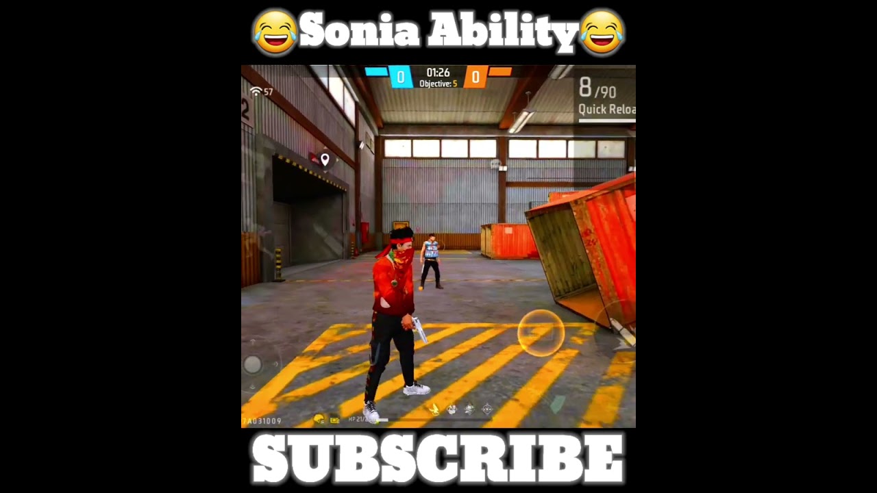 Sonia Character Ability 🔥 Free Fire New Character Sonia Ability Test 😂 