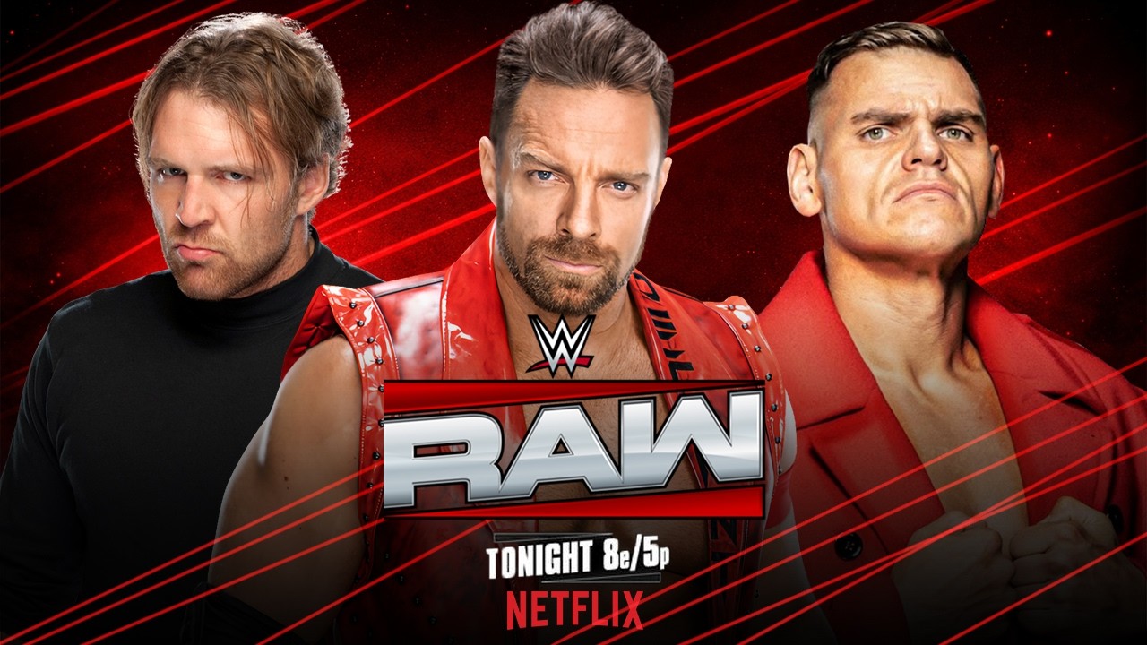 Dean Ambrose VS LA Knight VS Gunther - (RAW WWE 2K24)