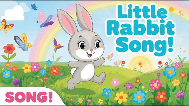 Little Rabbit Song 🐇 | Fun Kids Song & Dance
