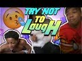 *IMPOSSIBLE* TRY NOT TO LAUGH CHALLENGE REACTION!😂 *GONE WRONG*