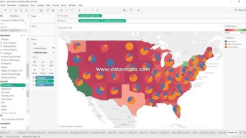 💡Tableau Tutorial 133 - How to Add % percentage to Pie Chart using Fixed LOD Calculation in Tableau