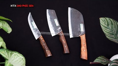 BỘ 3 DAO CÁN ỐP KIỂU DÁNG MỚI LẠ, ĐA NĂNG - HÀNG CHUẨN CỦA HTX DAO PHÚC SEN