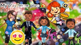 "new game"🎉playing a new game 🎮|My Play Home Plus 🏡🎊 🌍 |Toca Moon 🌕 screenshot 1
