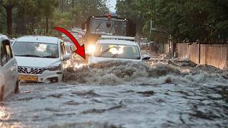 🔴Delhi Rains LIVE : 24-Hour Heavy Rain Alert! | Delhi-NCR Weather update | IMD Red Alert