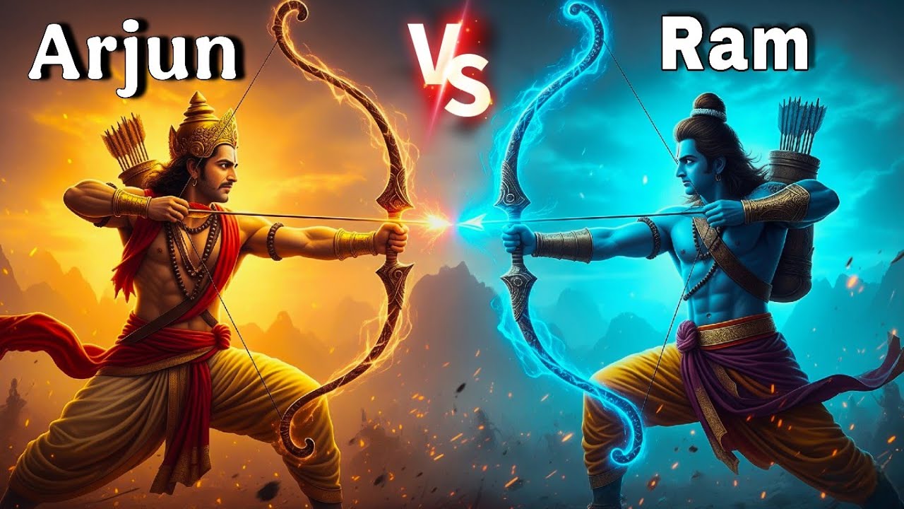 अर्जुन vs राम | Arjun vs Ram #mahabharat #ramayan #ram - YouTube