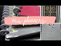 new planners and April set up