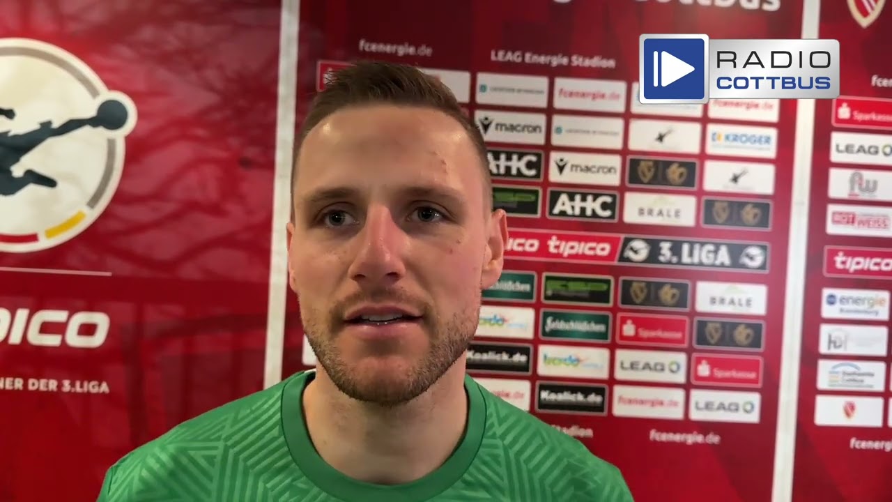 FC Energie Cottbus vs. SC Verl | Marius Funk: „Länger die Balance gehalten