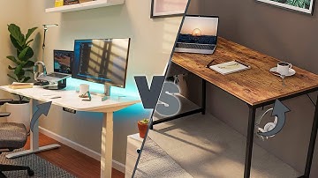 Autonomous Smart Hybrid vs CubiCubi Computer Desk 40" - Exploring the Best Desk Setup!?
