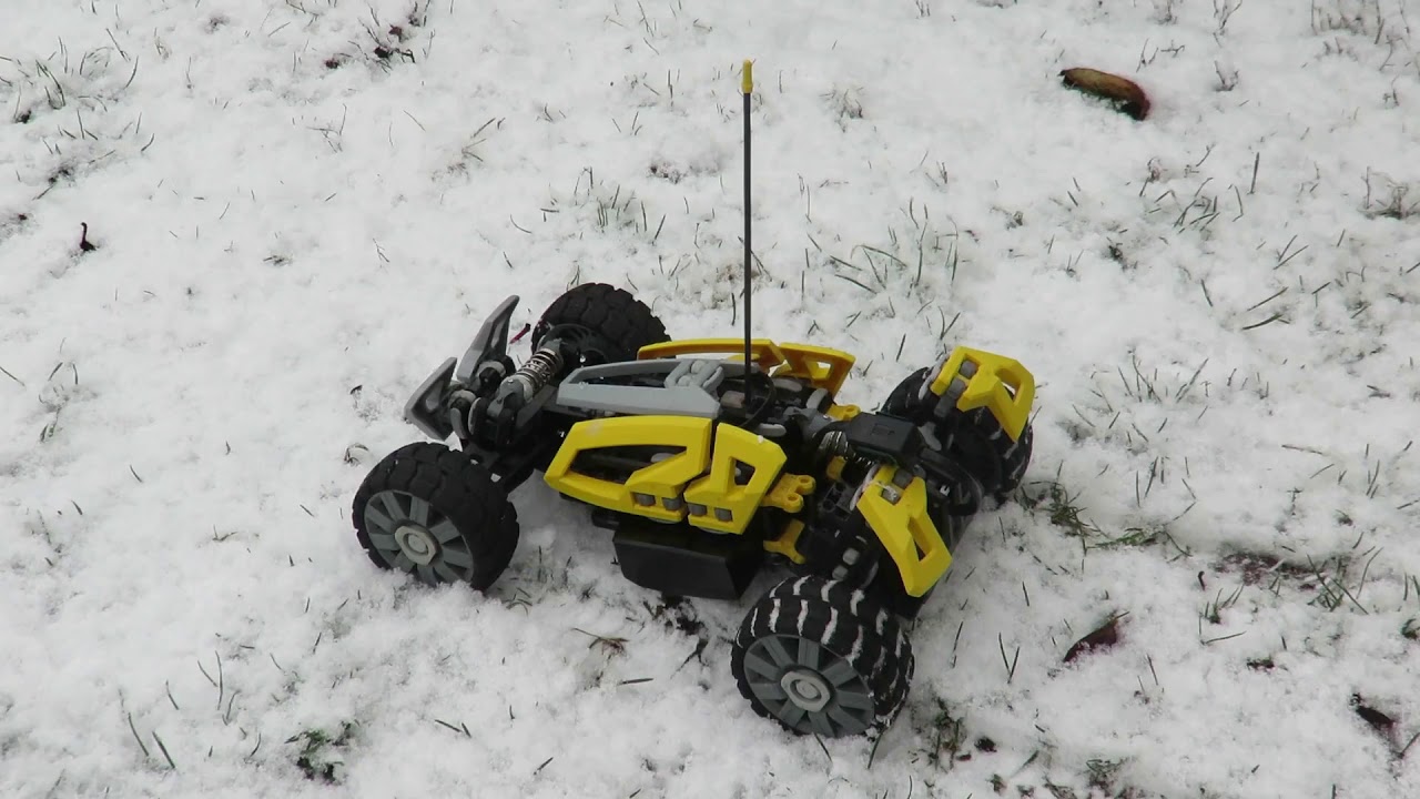 Bunke af Jeg har en engelskundervisning diakritisk LEGO Racers Dirt Crusher 8369 - YouTube