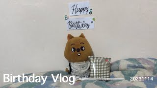 skzoo log ep. 7 : birthday vlog | hanquokka’s diary