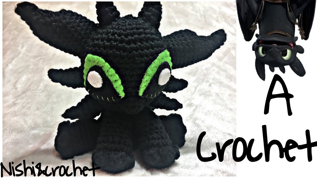 furia nocturna amigurumi