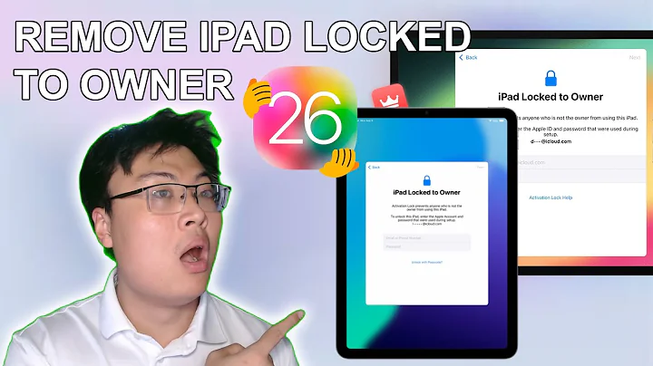 iPad Locked to Owner | Bypass iPad iCloud Activation Lock without Apple ID