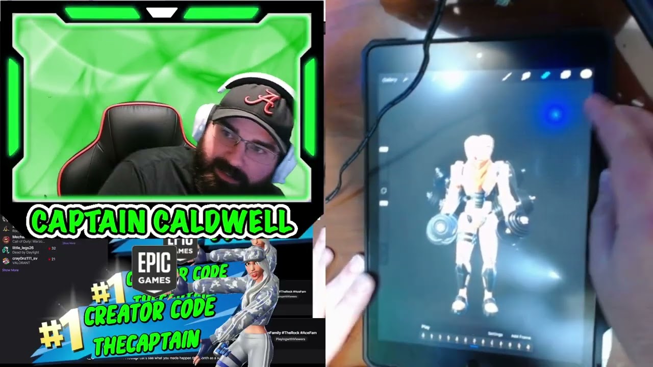 18+ | Best Beard On Twitch with a Hand Cam |  Epic Creator Code: TheCaptain | Networking| 