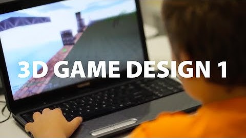 Youth Digital 3D Game Design 1 for Kids