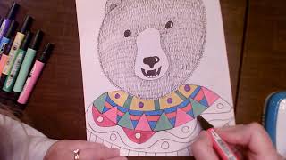 2nd Grade Bear Texture & Pattern Part 3