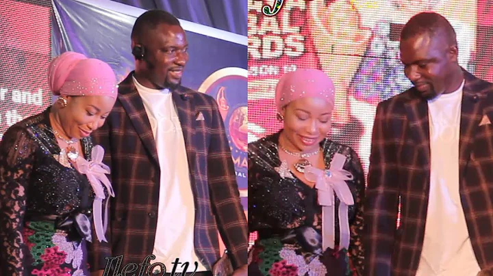 LOVE IN DISPLAY : LIZ ANJORIN HUSBAND PUBLICLY SHOWN HIS DEEP LOVE TO WIFEY AS THEY STORM YOMAFA