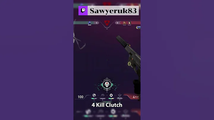Valorant - Split - Omen, 4 Kills Clutch #valorant #valorantclips #valoranthighlights #valorantclutch