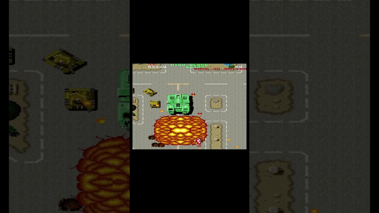 Kyukyoku Tiger (Twin Cobra) (1987 • Toaplan / Taito • Toaplan