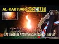 Api unggun pramuka perkajum  spirit of alkautsar scout