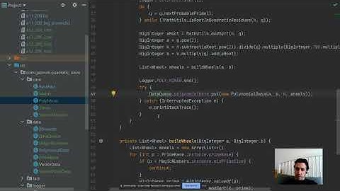 E12: Quadratic Sieve Running on Java - Cleanup + Better Matrix