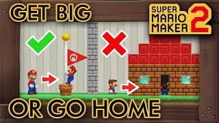Super Mario Maker 2 - Get Big or Go Home